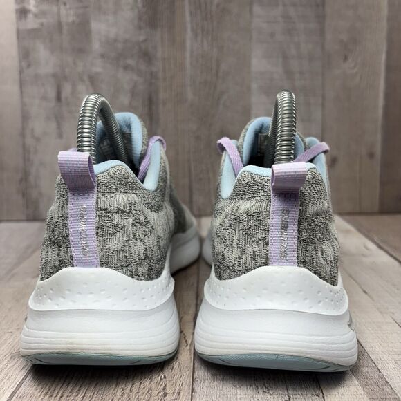 Skechers GO WALK Arch Fit 2.0 Womens Size 7 Running Shoes Sneakers Charcoal Gray - Picture 9 of 12